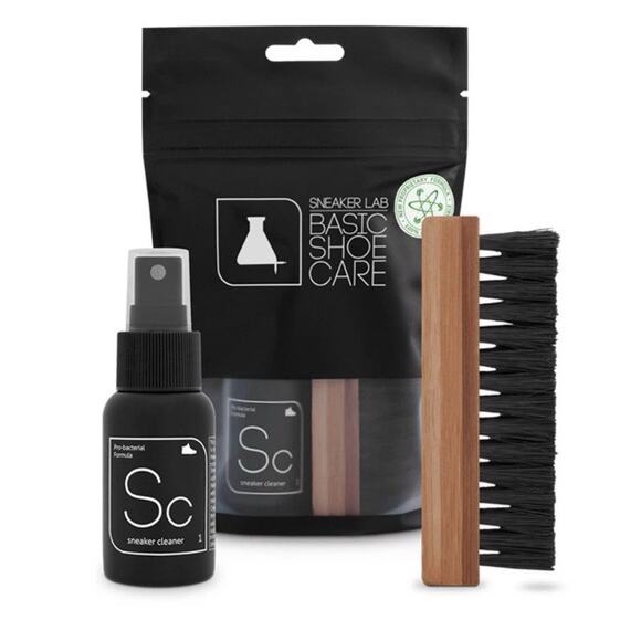Sneaker Lab Basic Shoe Care Kit Cleaner Brush Repair Solution New Factory Sealed - Picture 1 of 6